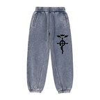 FMAB heavyweight washed fleece joggers – view 3 | Formless