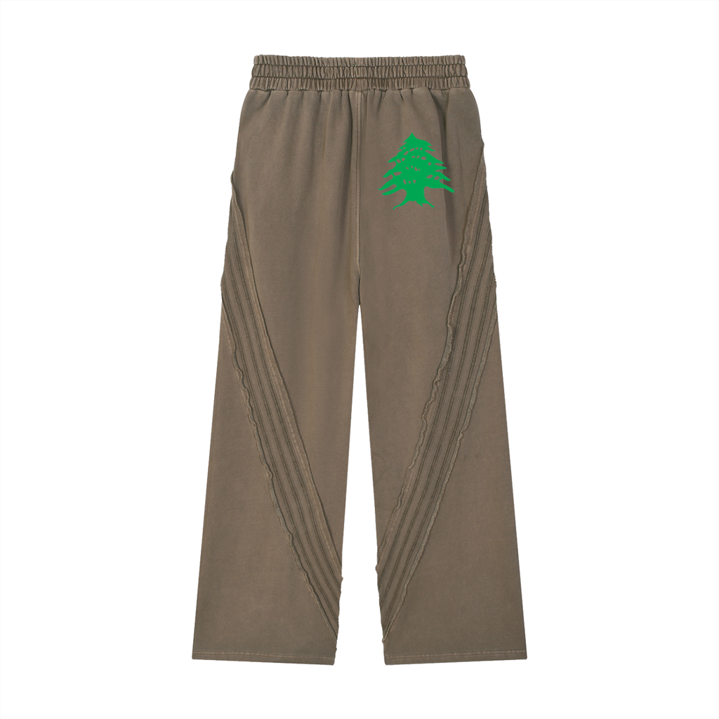LEBANON — Snow Washed Raw Hem Sweatpants