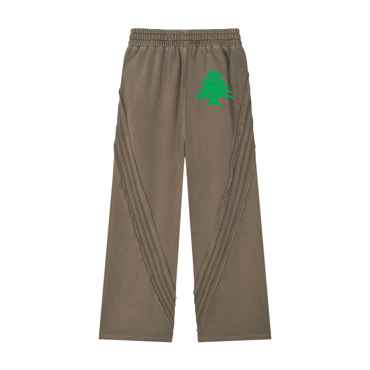 LEBANON — Snow Washed Raw Hem Sweatpants