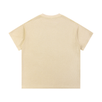 BASED AF - Washed Waffle Knit Tee