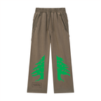 LEBANON — Snow Washed Raw Hem Sweatpants