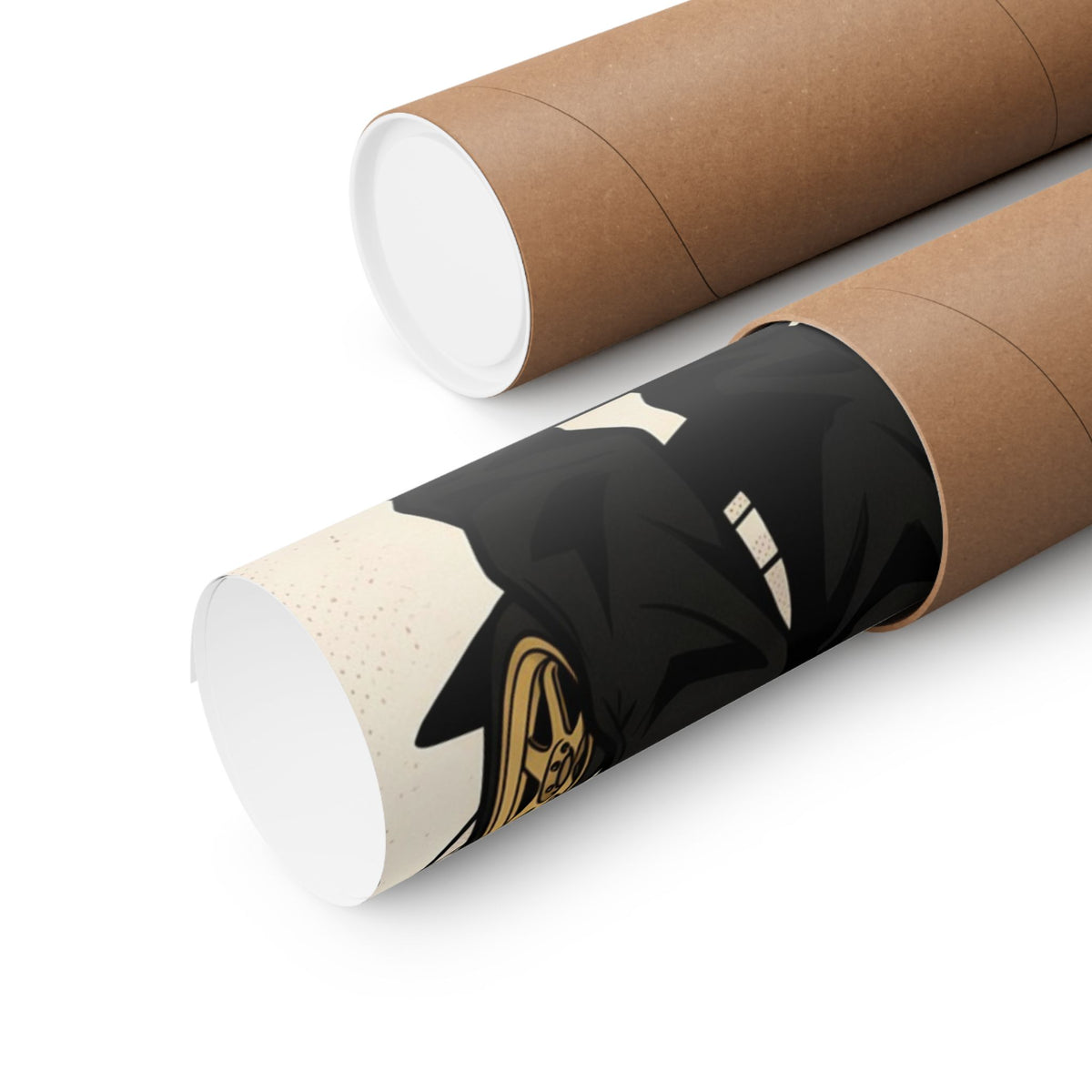 Rolled 全開 FULL THROTTLE matte poster with kraft shipping tube
