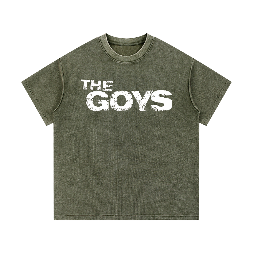 The Goys mineral wash waffle tee by Formless
