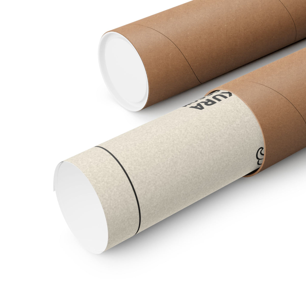 RYŪ dragon matte poster, 18×24 in, rolled in a shipping tube | Formless