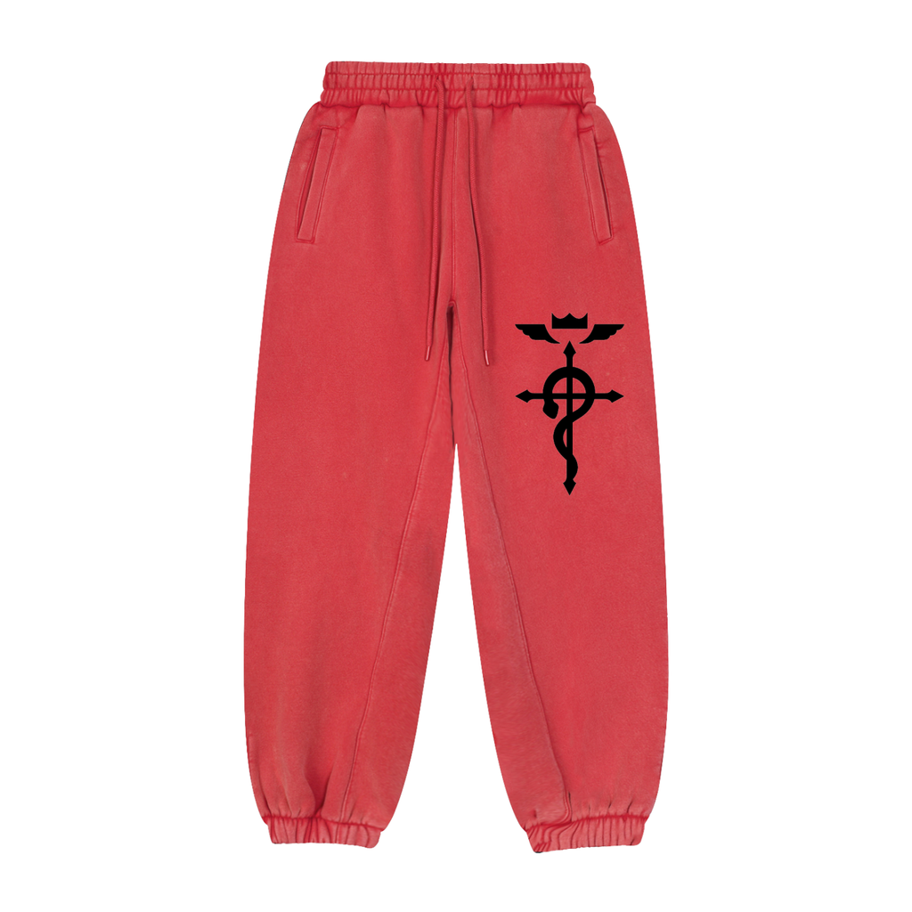 FMAB heavyweight washed fleece joggers – view 7 | Formless