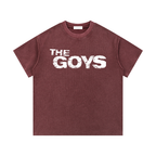 THE GOYS - Washed Waffle Knit T-Shirt