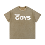 The Goys relaxed fit waffle tee - detail view
