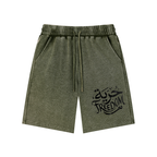 FREEDOM — Mineral Wash Waffle Knit Shorts