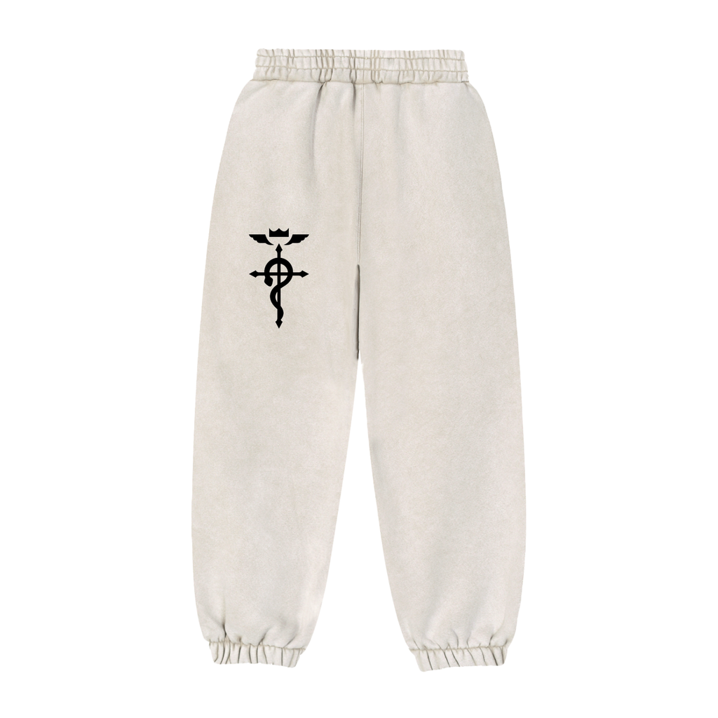 FMAB heavyweight washed fleece joggers – view 2 | Formless