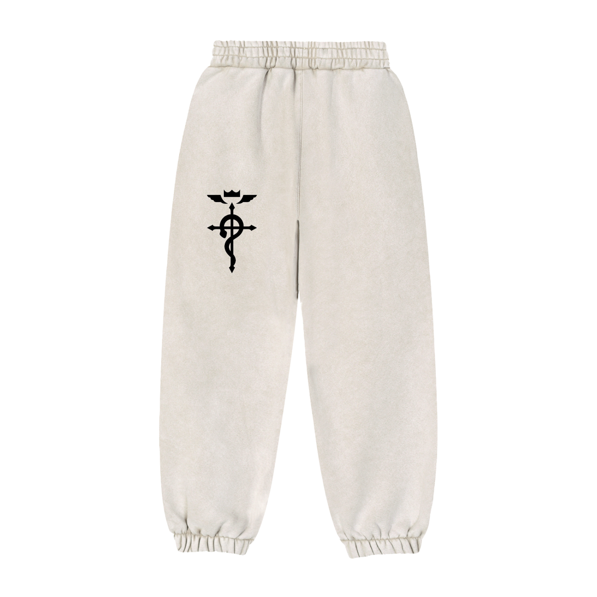 FMAB heavyweight washed fleece joggers – view 2 | Formless