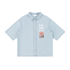 Vintage Wash Lyocell Drop Shoulder Shirt