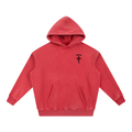 FMAB snow wash oversized fleece hoodie – view 4 | Formless