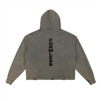 FORMLESS — Frayed Hem Hoodie