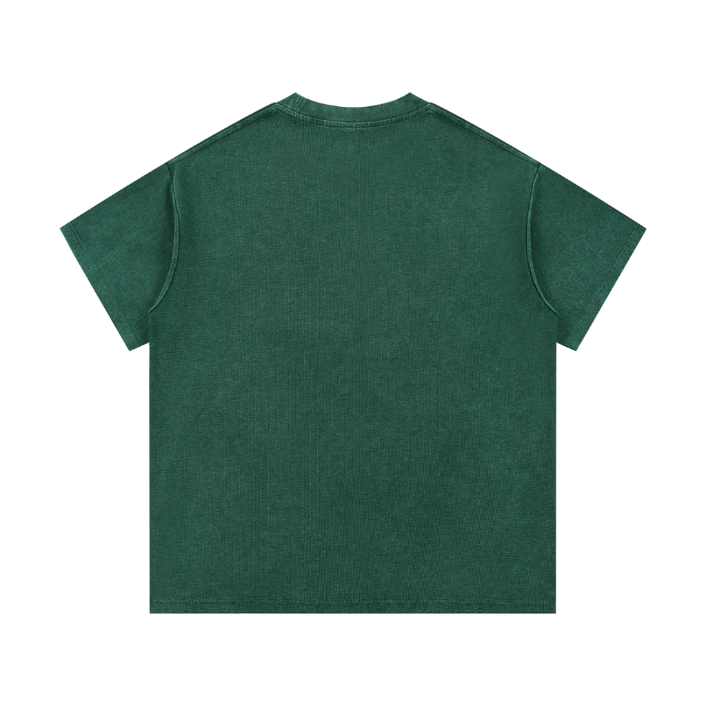 THE GOYS - Washed Waffle Knit T-Shirt