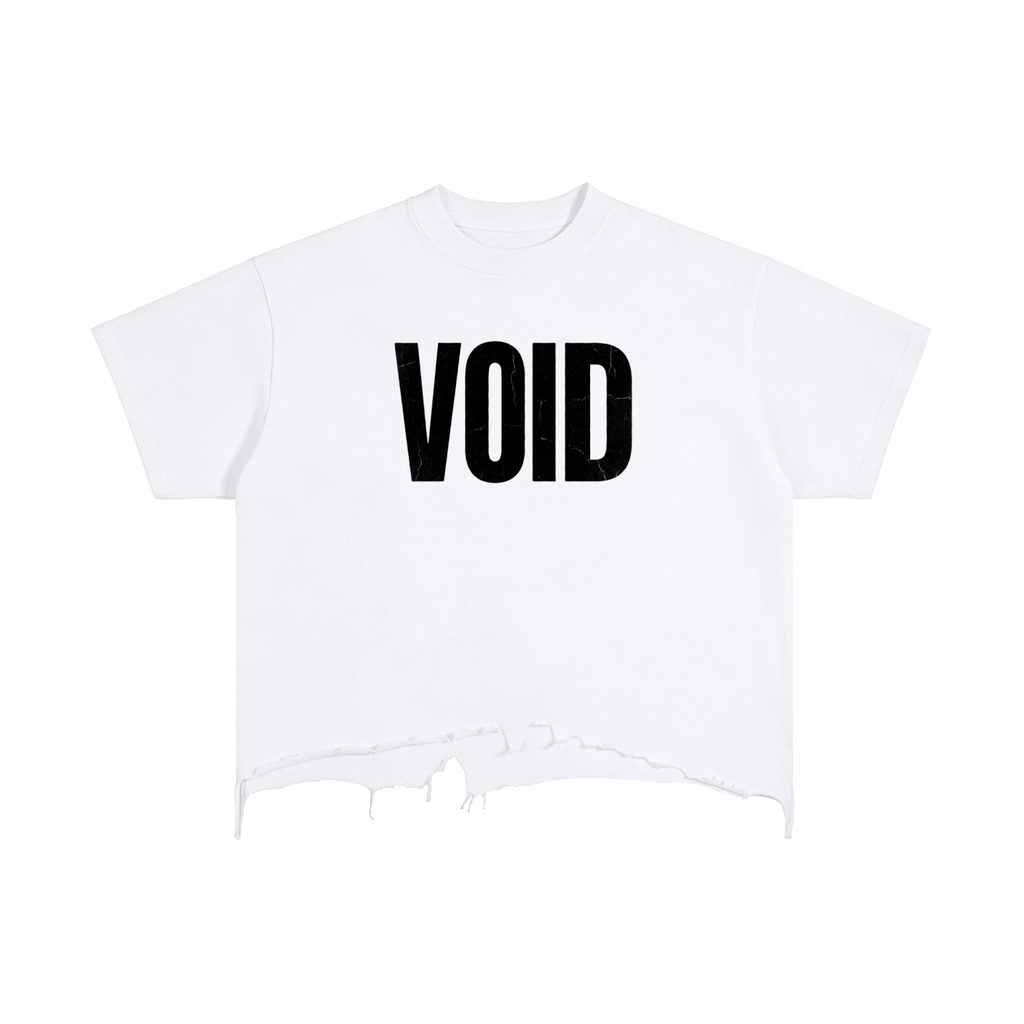 VOID — Vintage Washed Distressed Hem Tee