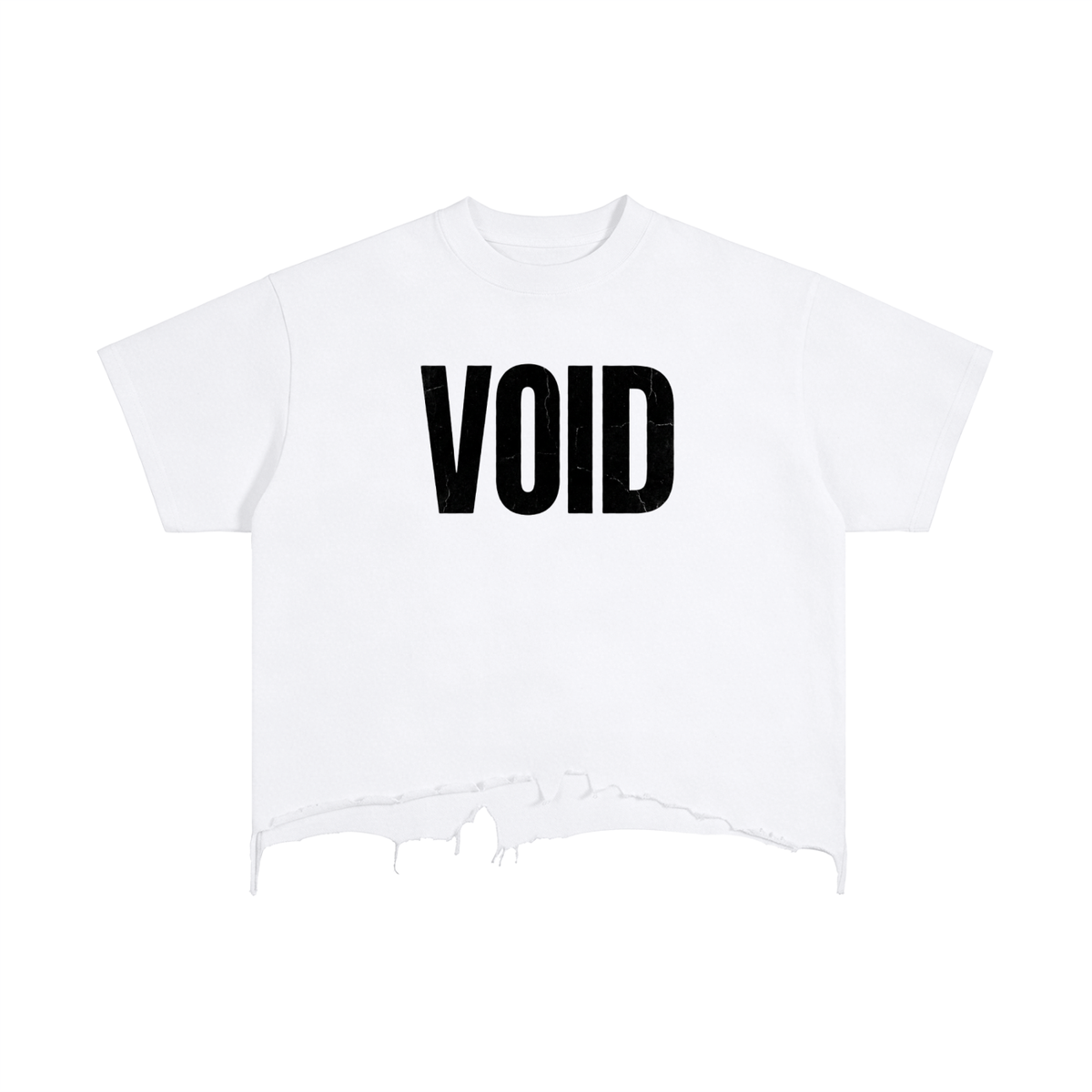 VOID — Vintage Washed Distressed Hem Tee