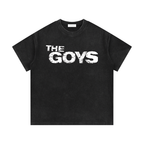 THE GOYS - Washed Waffle Knit T-Shirt