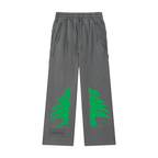 LEBANON — Snow Washed Raw Hem Sweatpants