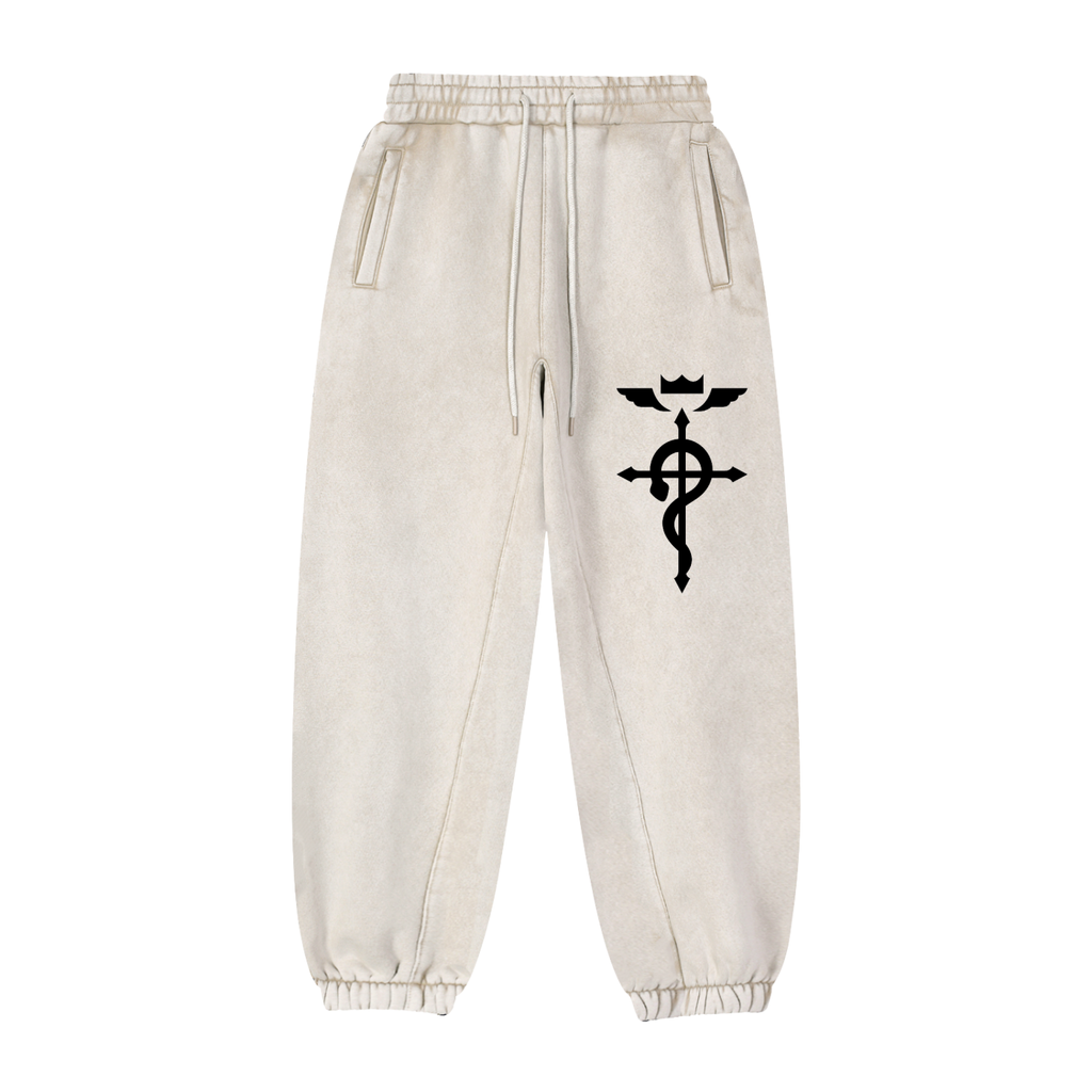 FMAB heavyweight washed fleece joggers – view 5 | Formless