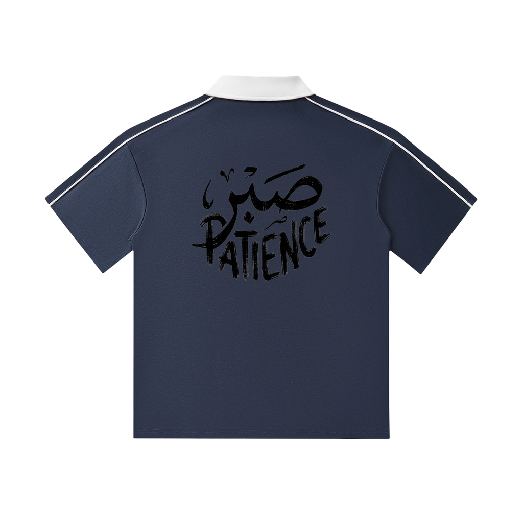 PATIENCE — Contrast Collar Polo