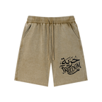 FREEDOM — Mineral Wash Waffle Knit Shorts