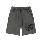 FREEDOM — Mineral Wash Waffle Knit Shorts