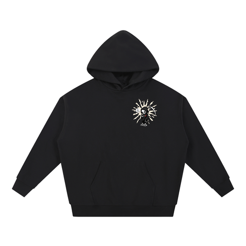 BRB Dying hoodie with grim reaper back graphic - Formless