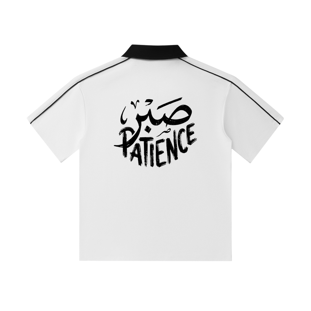 PATIENCE — Contrast Collar Polo