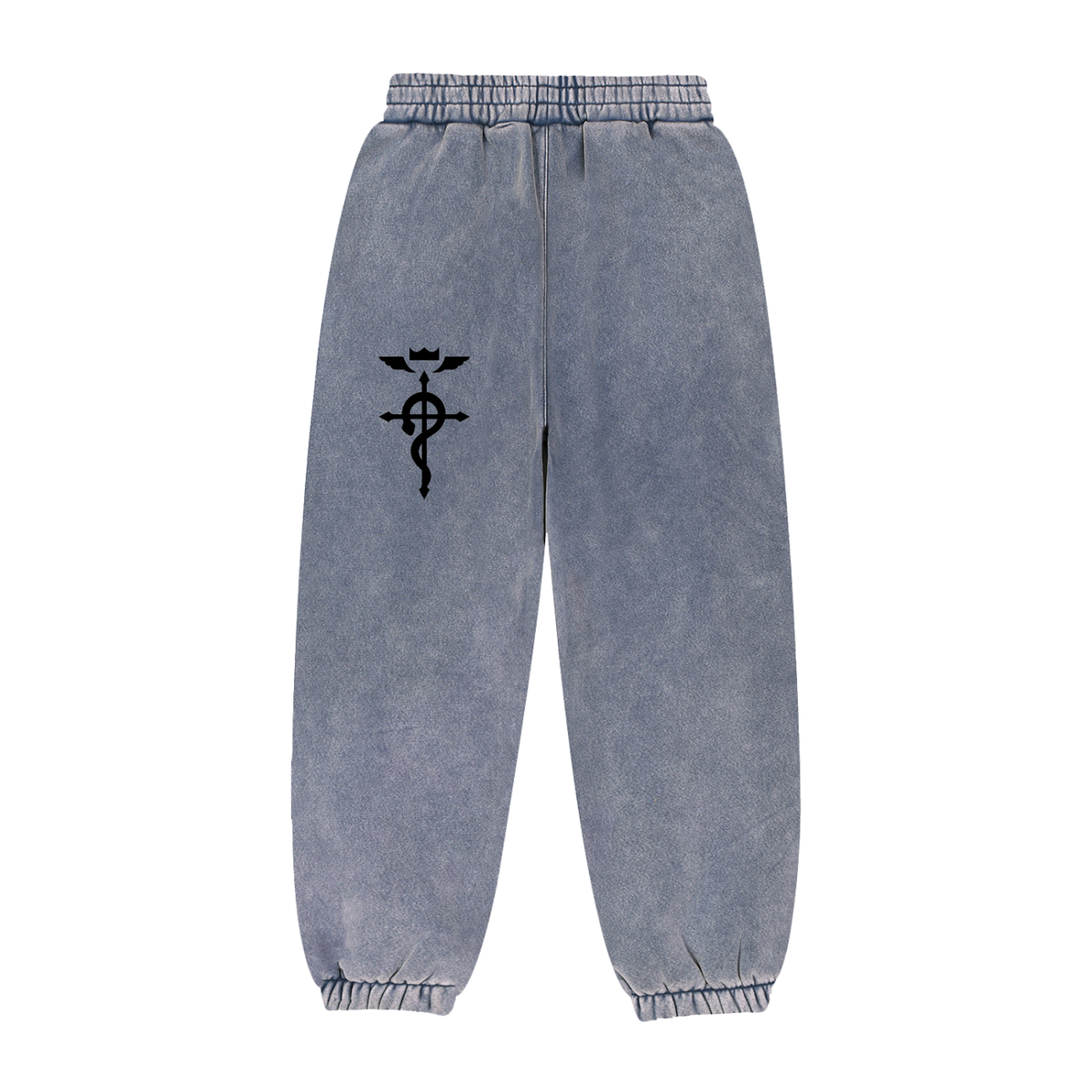 FMAB heavyweight washed fleece joggers – view 4 | Formless