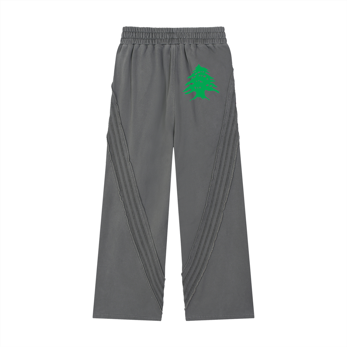 LEBANON — Snow Washed Raw Hem Sweatpants