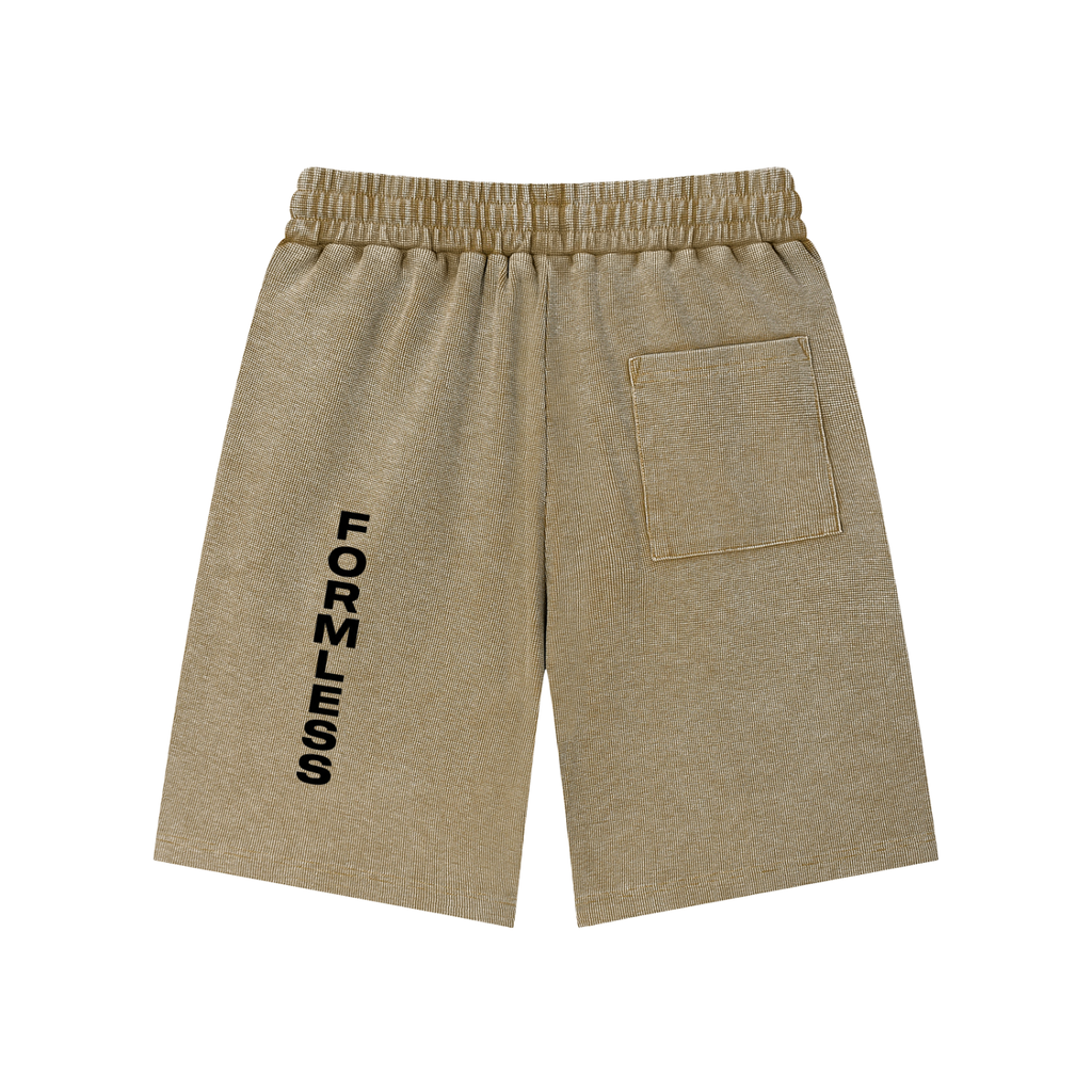 FREEDOM — Mineral Wash Waffle Knit Shorts