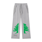 LEBANON — Snow Washed Raw Hem Sweatpants