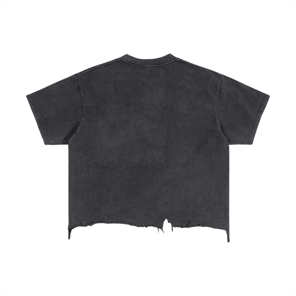 VOID — Vintage Washed Distressed Hem Tee