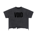 VOID — Vintage Washed Distressed Hem Tee