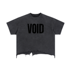 VOID — Vintage Washed Distressed Hem Tee