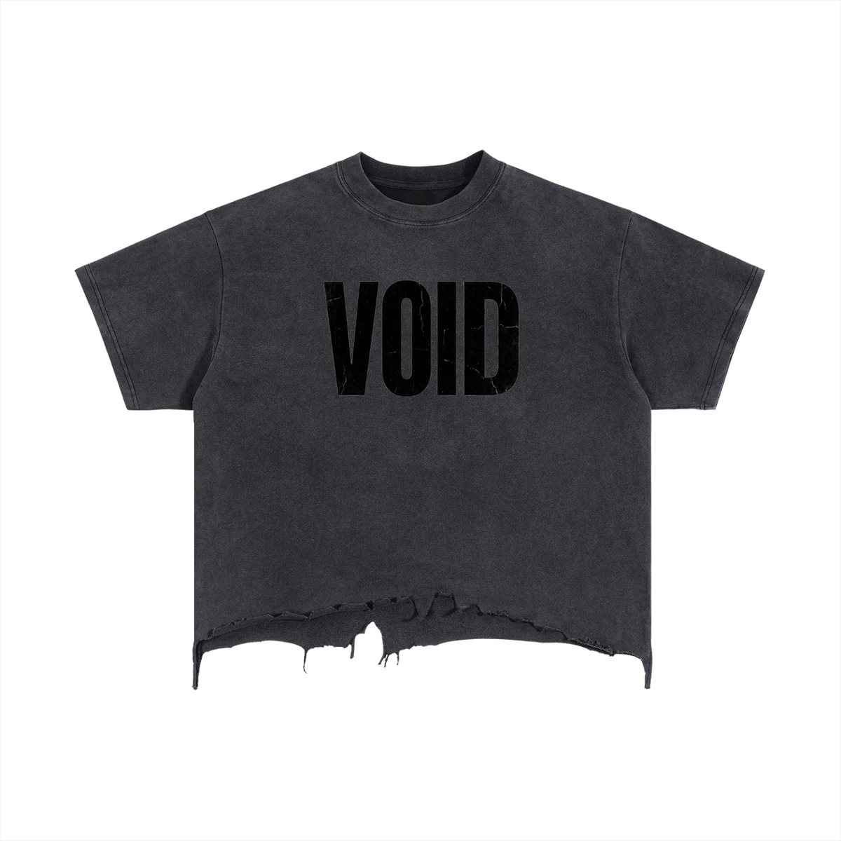 VOID — Vintage Washed Distressed Hem Tee
