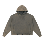 HABIBI — Vintage Washed Frayed Hem Hoodie