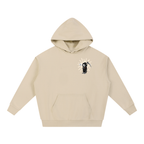 BRB Dying graphic hoodie by Formless - additional view
