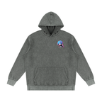 REM' — Mineral Wash Oversized Hoodie
