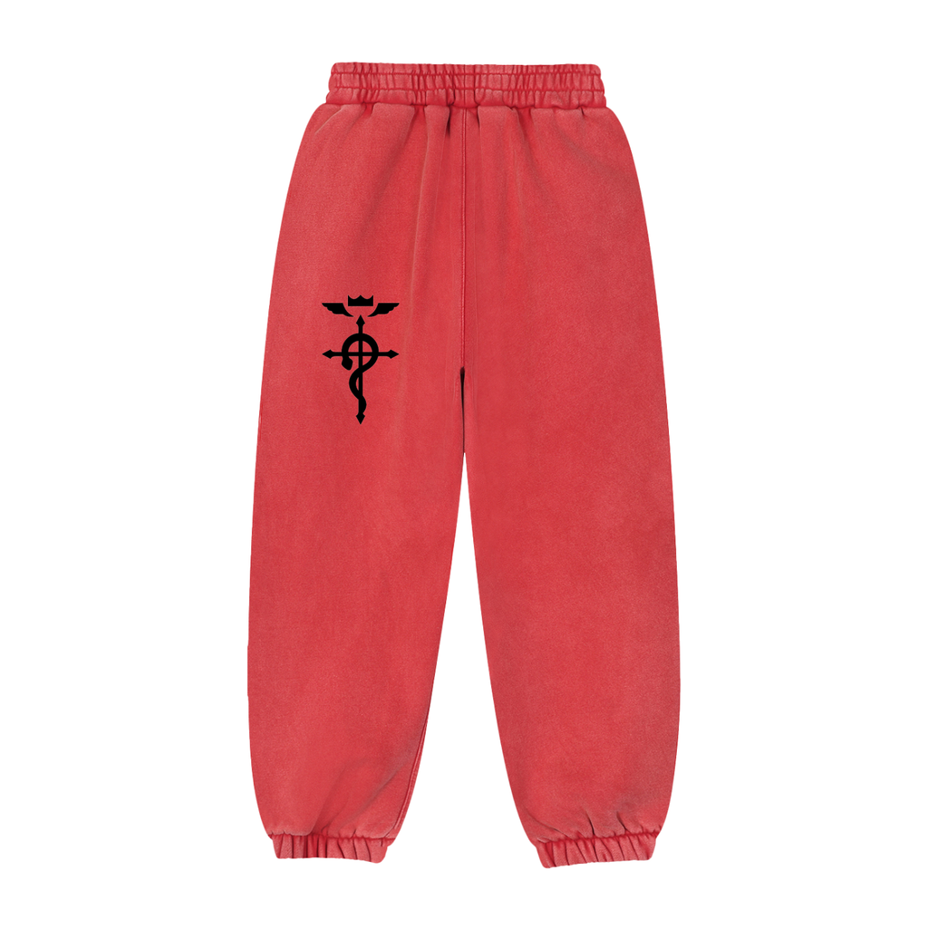 FMAB heavyweight washed fleece joggers – view 6 | Formless