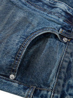 PATIENCE / FREEDOM — Vintage Wash Baggy Denim